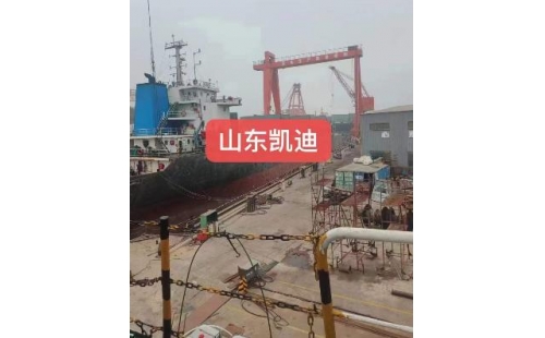 2024年1月22日浙江寧波舟山40噸船舶導熱油鍋爐系統清洗