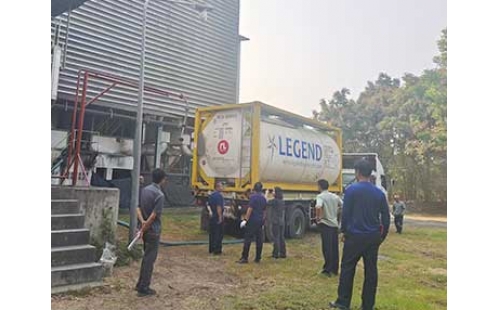 2025年4月20日泰國曼谷140噸導熱油鍋爐系統(tǒng)清洗工程