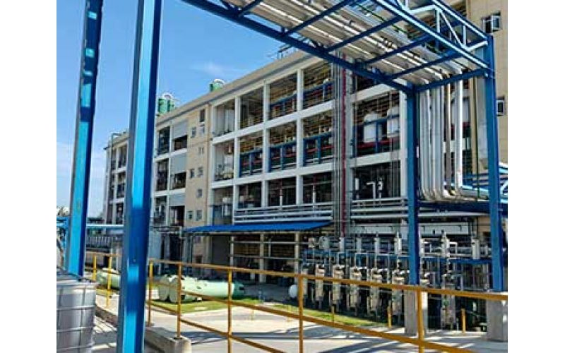 2025年9月4日湖北荊門30噸導熱油系統整體清洗工程結束